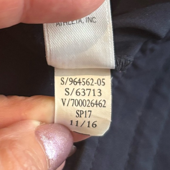 Athleta La Viva Cinch Ankle Jogger Pants Blue Size 4P - Picture 3 of 10